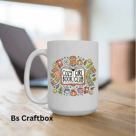 Cozy book club Mug