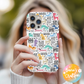 Funny Dog Lover Phone Case, Cute Dog Quote iPhone Case, Colorful Puppy Pattern 2 in 1 Phone Cover, Pet Parent Gift, Pet Lovers Collection