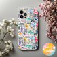 Funny Dog Lover Phone Case, Cute Dog Quote iPhone Case, Colorful Puppy Pattern 2 in 1 Phone Cover, Pet Parent Gift, Pet Lovers Collection