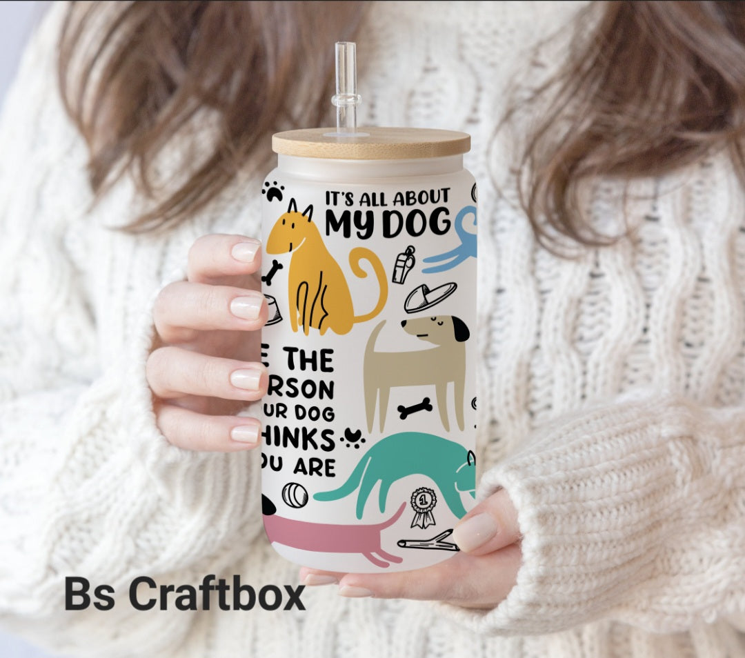 Pet Dog Affirmations Cup