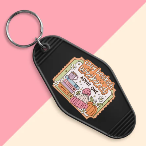 Bookish weekend Keychain