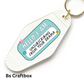 Unsubscribing from drama Motel Keychain